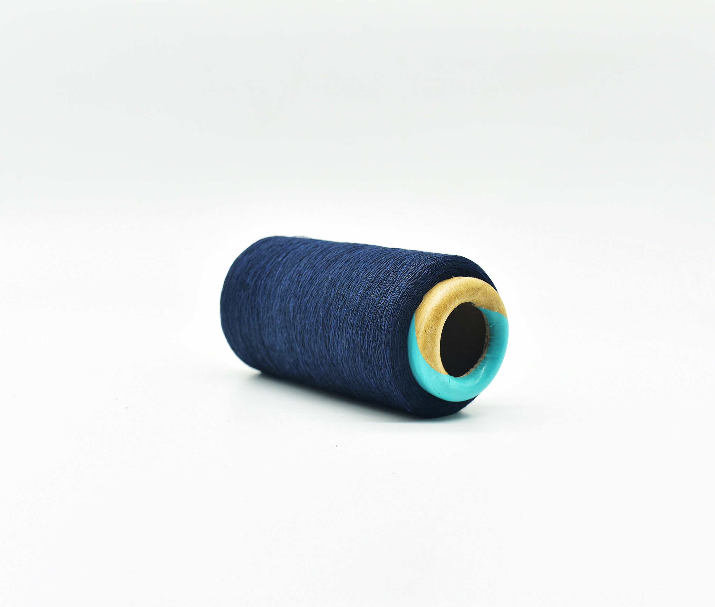 NE 12S fio de algodão reciclado azul marinho para meias de tricô